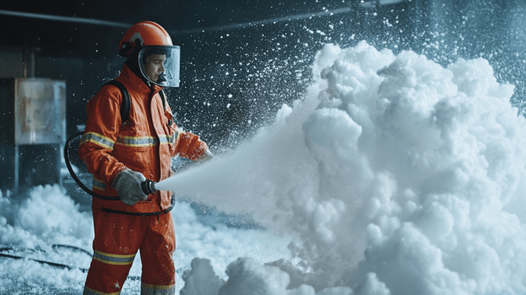 High and low -pressure CO2 deliver fast, powerful suppression which is highly effective on electrical and flammable liquid fires.