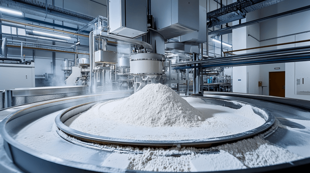 Dust and powders can explode, combust and ignite in the presence of a spark. The solution is spark detection and suppression